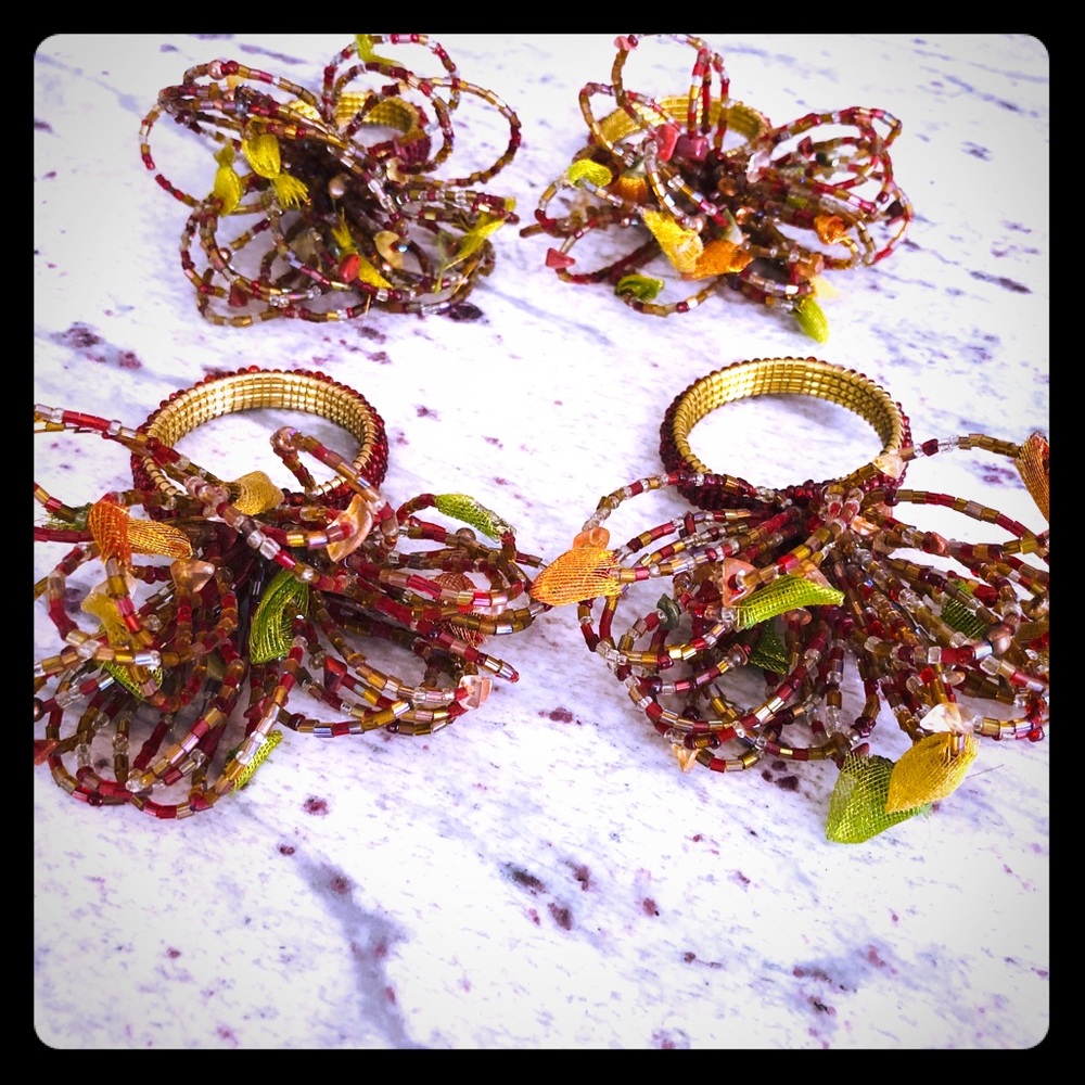 COPY - Set of 4 napkin rings